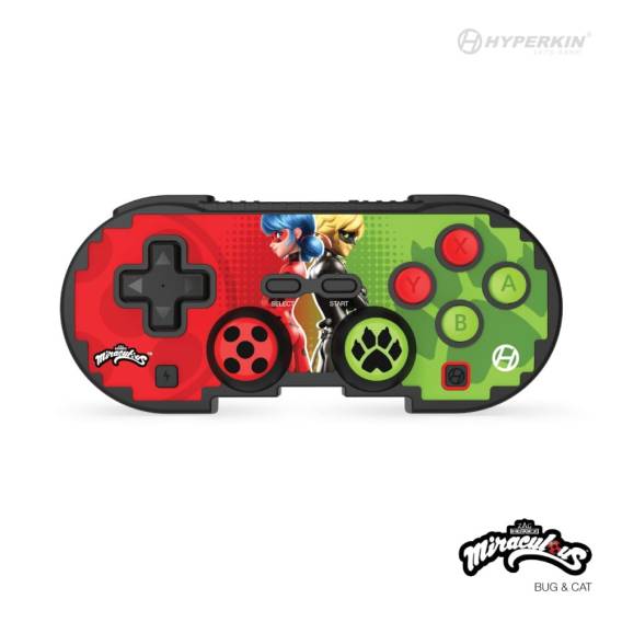 Obrázok pre Hyperkin Pixel Art Zelená, Červená Bluetooth Gamepad Nintendo Switch, Nintendo Switch Lite, Nintendo Switch OLED