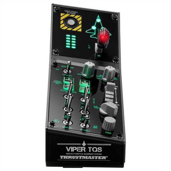 Obrázok pre Thrustmaster Viper Panel Černá USB Flight Sim Analogový/digitální PC