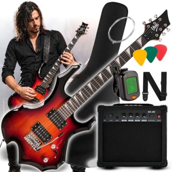 Obrázok pre V-TONE EGS 39 SB gitara elektryczna 4/4 sunburst