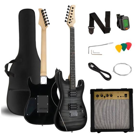 Obrázok pre V-TONE EGW 39 GY gitara elektryczna 4/4 stratocast