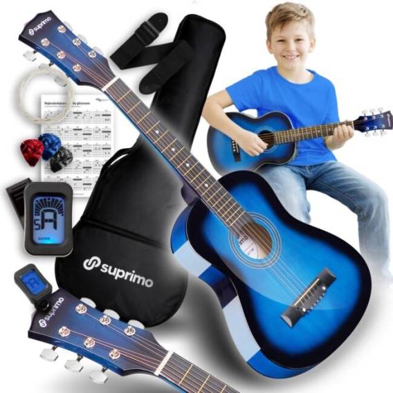 Obrázok pre SUPRIMO JRA SET BB gitara akustyczna 1/4 blueburst