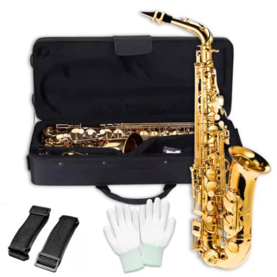 Obrázok pre SUPRIMO ALTO SAXO saksofon altowy Eb mosiężny ręka