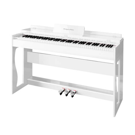 Obrázok pre Pianino cyfrowe Kruger&Matz KMDP-135 , kolor biały połysk