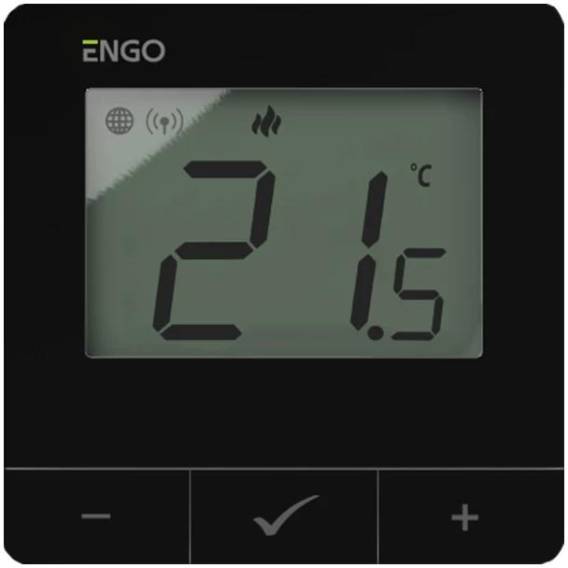 Obrázok pre ENGO Controls E25-230B - Internetowy, natynkowy regulator temp.