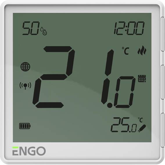 Obrázok pre ENGO Controls EONE-BATW white, ZigBee, battery