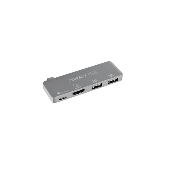 Obrázok pre Terratec Connect c4 USB 3.2 Gen 1 (3.1 Gen 1) Type-C Stříbrná