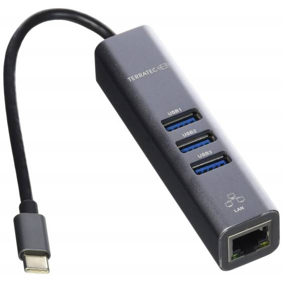 Obrázok pre Terratec Connect c2 USB 3.2 Gen 1 (3.1 Gen 1) Type-C Stříbrná