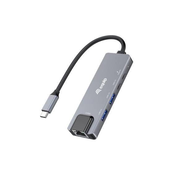 Obrázok pre Equip 133496 dokovací stanice/replikátor portů Kabel USB 3.2 Gen 1 (3.1 Gen 1) Type-C Šedá