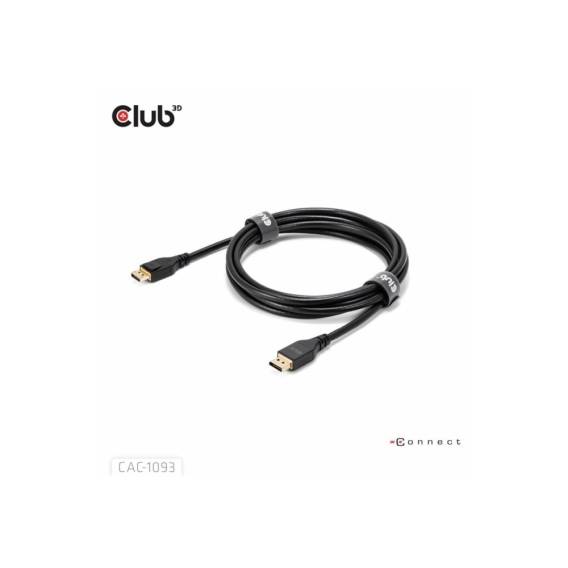 Obrázok pre CLUB3D CAC-1093 DisplayPort kabel 3 m Černá