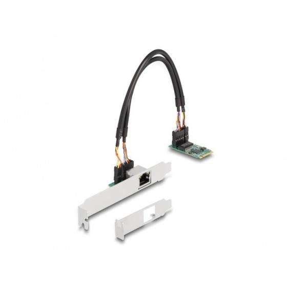 Obrázok pre DeLOCK Převodník M.2 Key B+M 1 x RJ45 2,5 Gigabit LAN