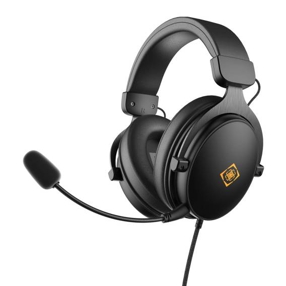 Obrázok pre Deltaco Gaming GAM-190 sluchátka / náhlavní souprava Sluchátka s mikrofonem Kabel Přes hlavu Hraní Černá
