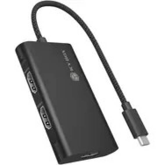 Obrázok pre ICY BOX IB-AD1030-C USB 3.2 Gen 2 (3.1 Gen 2) Type-C 10000 Mbit/s Černá