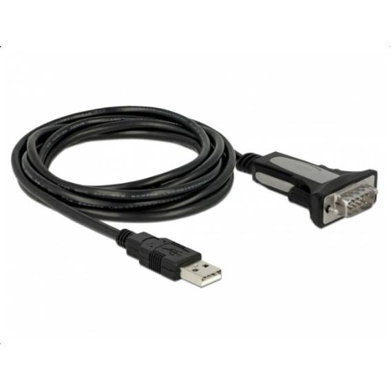 Obrázok pre DeLOCK 65962 sériový kabel Černá 3 m USB Typ-A DB-9