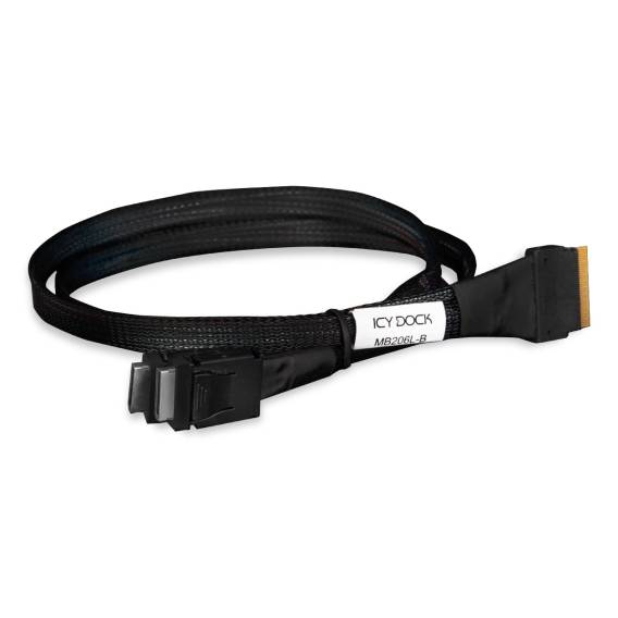 Obrázok pre Icy Dock MB206L-B kabel pro sériové SCSI (SAS) 0,5 m Černá