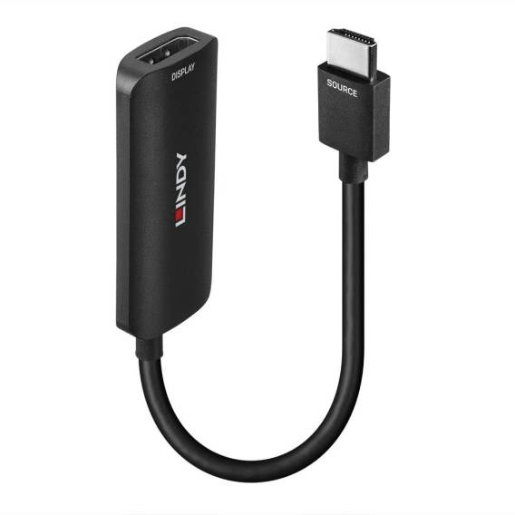Obrázok pre Lindy 38327 adaptér k video kabelům 157 m HDMI Typ A (standardní) DisplayPort Černá