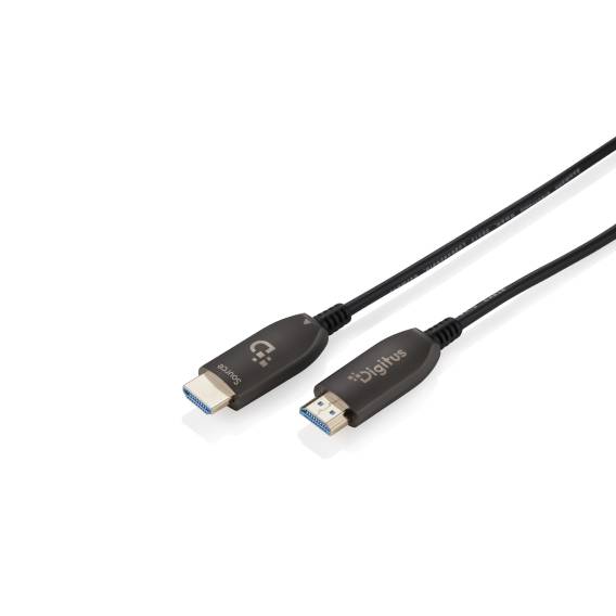 Obrázok pre Digitus AK-330126-1000-S HDMI kabel 100 m HDMI Typ A (standardní) Černá