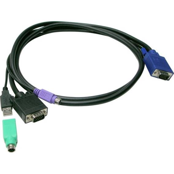 Obrázok pre LevelOne ACC-3203 KVM kabel Černá 5 m