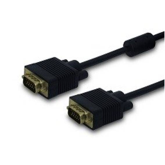 Obrázok pre Savio Cl-202 VGA kabel 1,8 m VGA (D-Sub) Černá