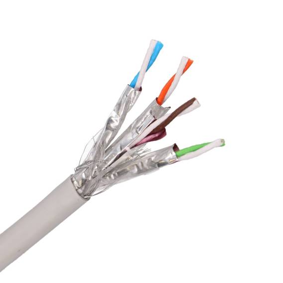 Obrázok pre Extralink CAT7 SFTP (S/FTP) INDOOR TWISTED PAIR 50M síťový kabel
