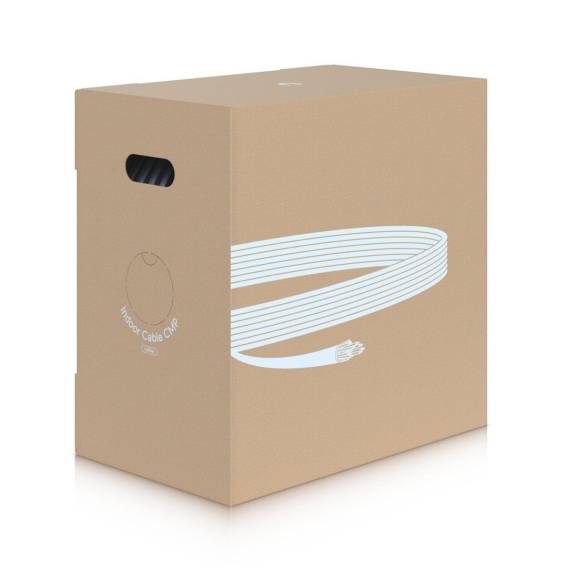 Obrázok pre Ubiquiti UACC-Cable-C6A-CMP síťový kabel Bílá 305 m Cat6a U/UTP (UTP)