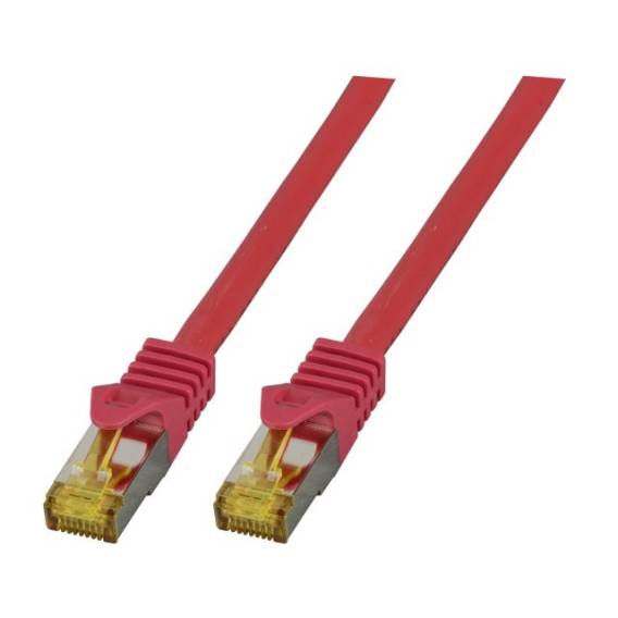 Obrázok pre EFB Elektronik MK7001.25R síťový kabel Červená 25 m Cat6a S/FTP (S-STP)