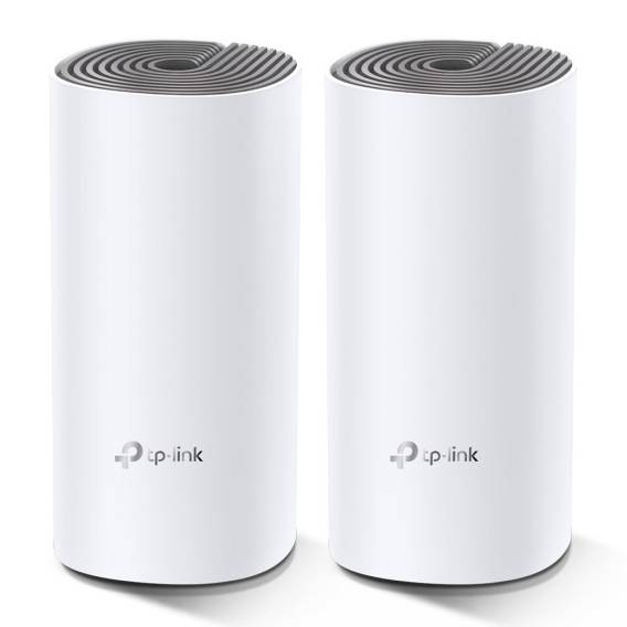 Obrázok pre TP-Link Deco E4 (2-pack) Dvoupásmový (2,4 GHz / 5 GHz) Wi-Fi 5 (802.11ac) Bílá, Šedá Vnitřní