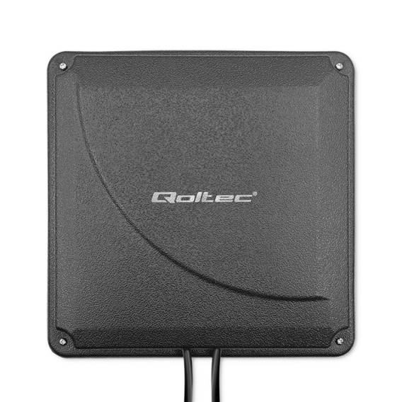 Obrázok pre Qoltec 57041 Anténní zesilovač 4G LTE DUAL MIMO | 35 dBi | 50 W | 2x SMA malá