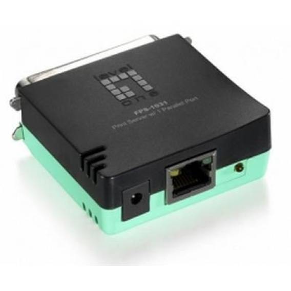 Obrázok pre LevelOne FPS-1031 tiskový server Ethernet LAN Černá, Zelená