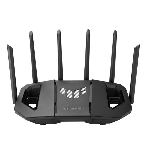 Obrázok pre ASUS 90IG0A30-MO9C00 bezdrátový router 2.5 Gigabit Ethernet Tři pásma (2,4 GHz / 5 GHz / 6 GHz) Černá