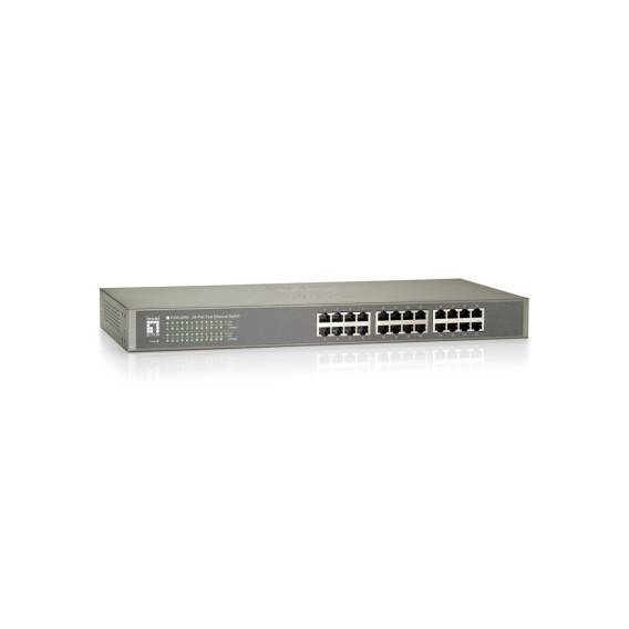 Obrázok pre LevelOne FSW-2450 síťový přepínač Nespravované Fast Ethernet (10/100) Černá