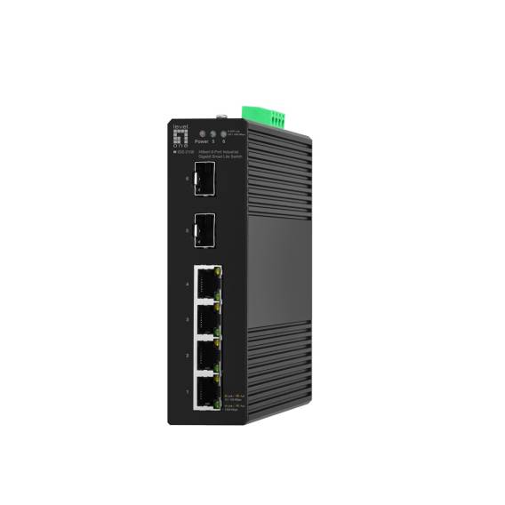 Obrázok pre LevelOne IGS-2106 síťový přepínač Řízený L2 Gigabit Ethernet (10/100/1000) Černá