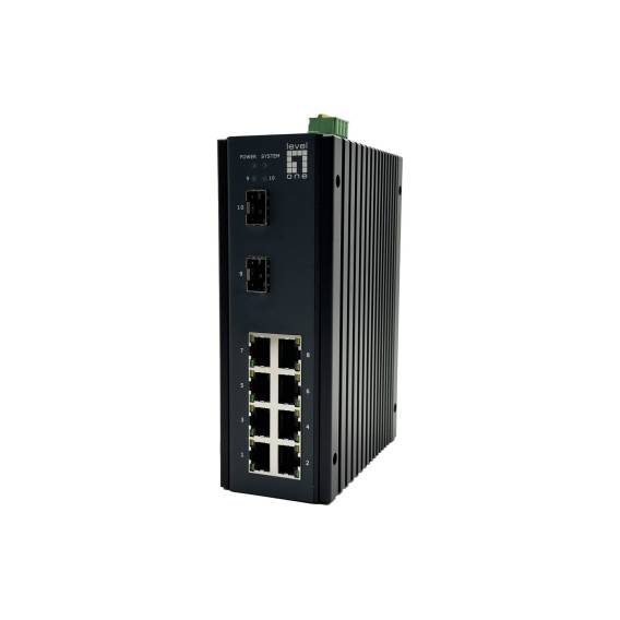 Obrázok pre LevelOne IGU-1071 síťový přepínač Řízený L2+ Gigabit Ethernet (10/100/1000) Černá