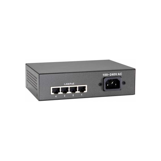 Obrázok pre LevelOne FEP-0511 síťový přepínač Fast Ethernet (10/100) Podpora napájení po Ethernetu (PoE) Šedá