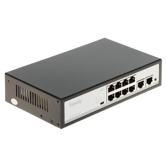 Obrázok pre 8-Port Tiandy POE Switch TC-P3S010