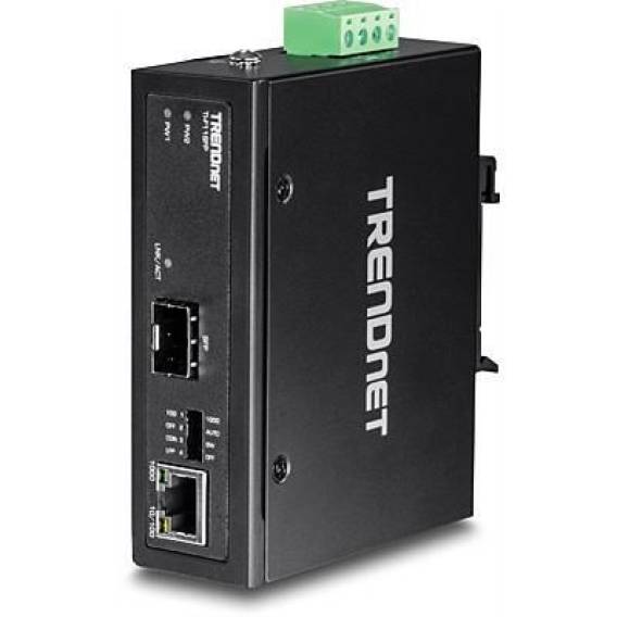 Obrázok pre Trendnet TI-F11SFP konvertor síťové kabeláže 1000 Mbit/s Černá