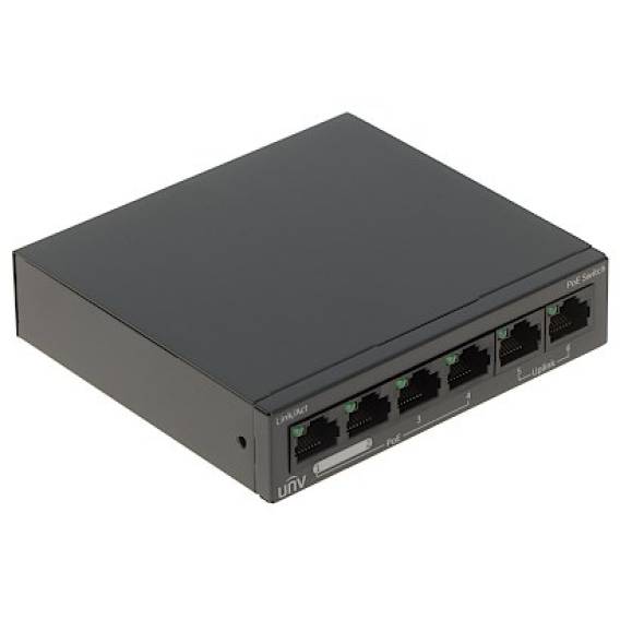 Obrázok pre POE Switch NSW2020-6T-POE-IN 4-port Uniview