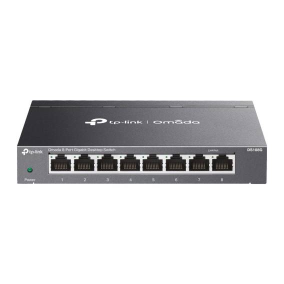 Obrázok pre TP-Link Omada DS108G síťový přepínač Nespravované Gigabit Ethernet (10/100/1000) Černá