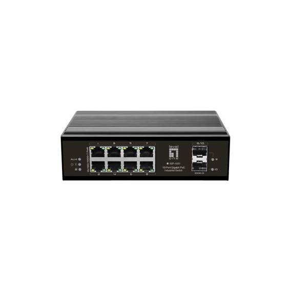 Obrázok pre LevelOne IGP-1031 síťový přepínač Gigabit Ethernet (10/100/1000) Podpora napájení po Ethernetu (PoE) Černá