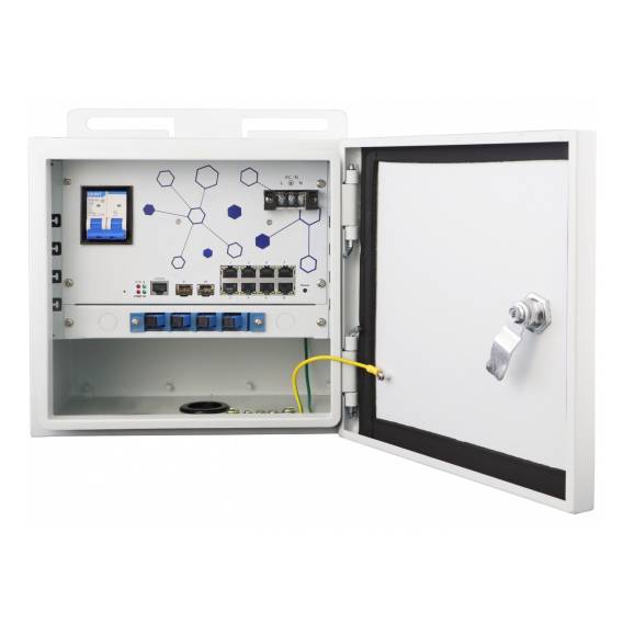 Obrázok pre LevelOne OSW-1061 síťový přepínač Řízený L2 2.5G Ethernet (100/1000/2500) Podpora napájení po Ethernetu (PoE) Černá