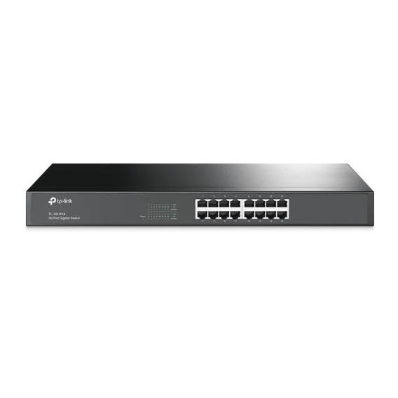 Obrázok pre TP-Link TL-SG1016 síťový přepínač Nespravované Gigabit Ethernet (10/100/1000) 1U Černá