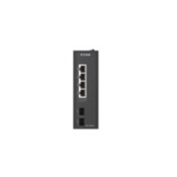 Obrázok pre D-Link DIS-100G-06 síťový přepínač Nespravované L2 Gigabit Ethernet (10/100/1000) DIN rail Černá