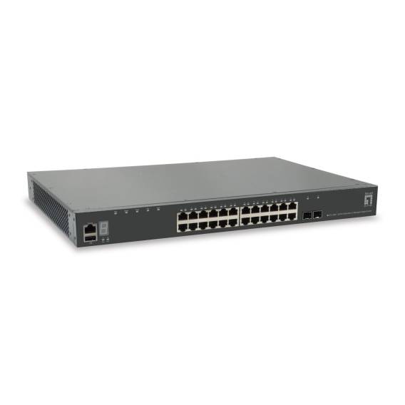 Obrázok pre LevelOne GTL-2891 síťový přepínač Řízený L3 Gigabit Ethernet (10/100/1000) Šedá