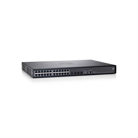 Obrázok pre LevelOne GTL-2691 síťový přepínač Řízený L3 Gigabit Ethernet (10/100/1000) Černá