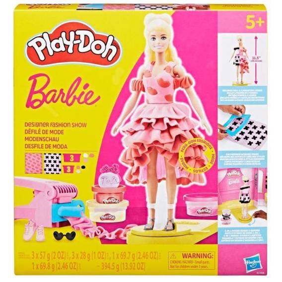 Obrázok pre TOY DOUGH PLAYDOH BARBIE SHOW G1356