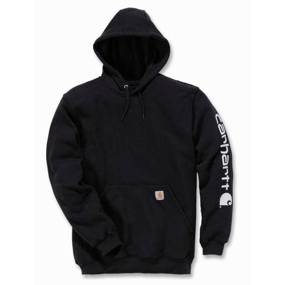 Obrázok pre Carhartt Mid Sig Sleeve Logo Sweatshirt Black