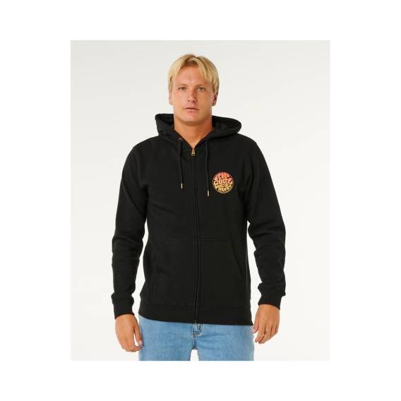 Obrázok pre Bluza męska RIP CURL Wettie Passage Icon Zip Thru czarna - M
