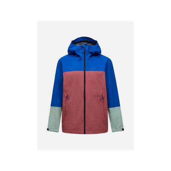 Obrázok pre Kurtka męska PEAK PERFORMANCE M Trail Hipe 2.5L Shell Jacket kolor niebieski - M
