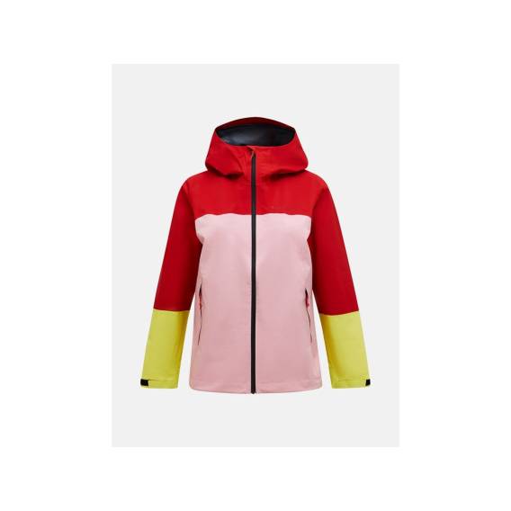 Obrázok pre Kurtka damska PEAK PERFORMANCE W Trail Hipe 2.5L Shell Jacket kolor czerwony - M