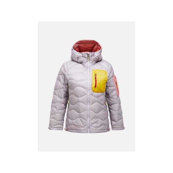 Obrázok pre Kurtka damska puchowa PEAK PERFORMANCE W Helium Utility Down Hood Jacket kolor szary - S
