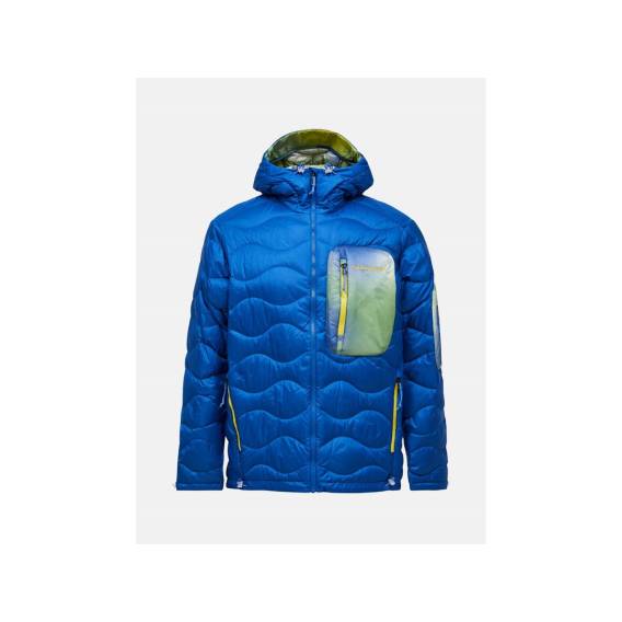 Obrázok pre Kurtka puchowa męska PEAK PERFORMANCE M Helium Aop Utility Down Hood kolor niebieski - XL